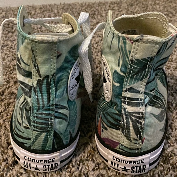 Chuck Taylor Converse All Star Flowery High Tops - Picture 4 of 7